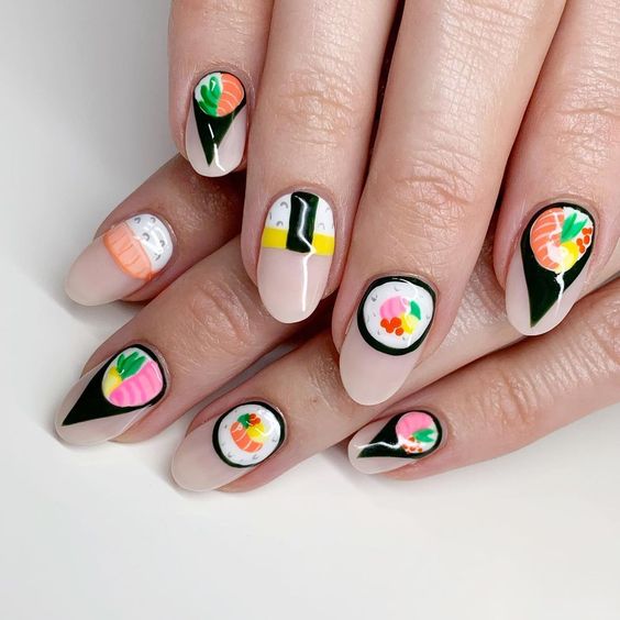 Multicolor Nails Spring 2024: A Splash of Color in Every Gesture