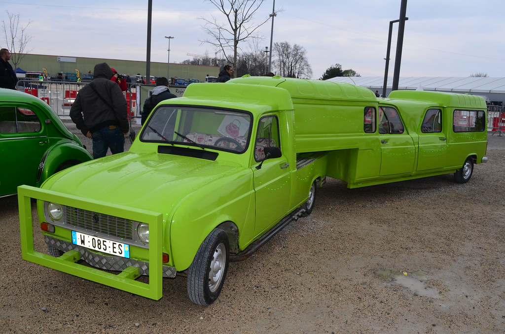 What happens when you have three junked Renault 4 Vans and lots of free time?