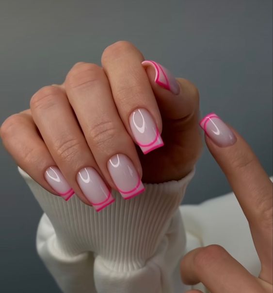 Spring Nails French Color 2024: The Chic Fusion of Elegance and Trend