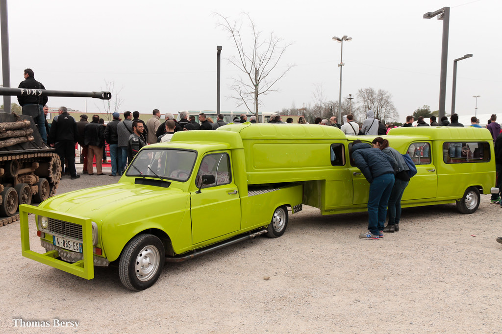 What happens when you have three junked Renault 4 Vans and lots of free time?