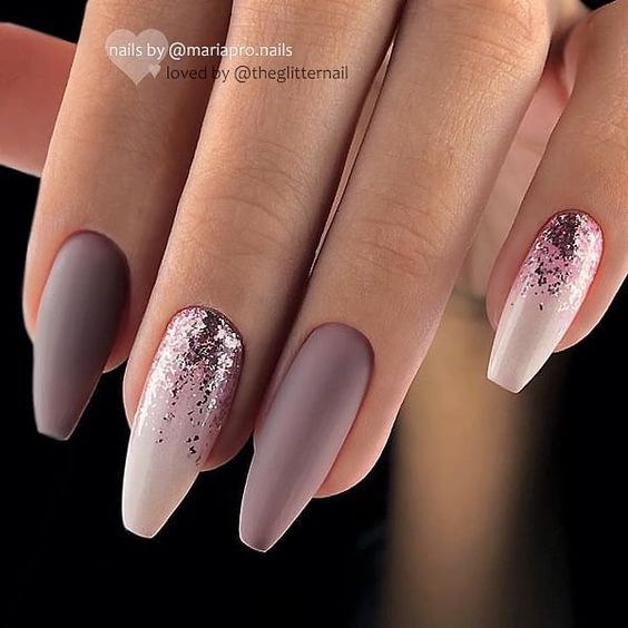 15 Chic Matte Winter Nail Ideas for 2023-2024