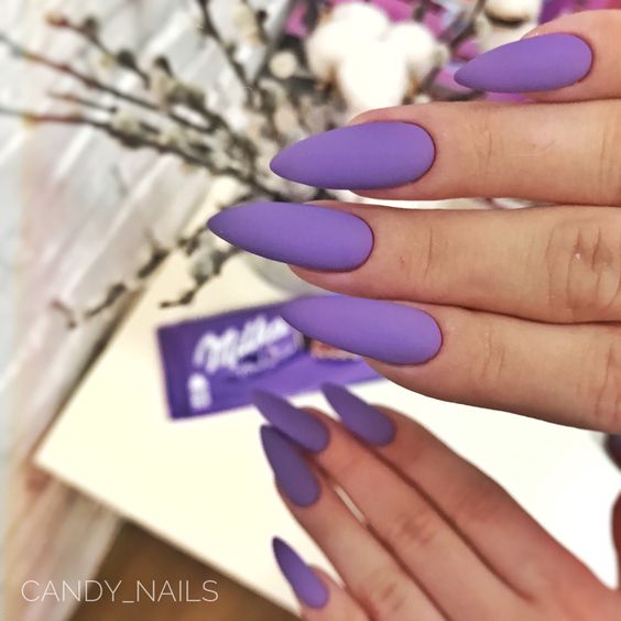 15 Chic Matte Winter Nail Ideas for 2023-2024