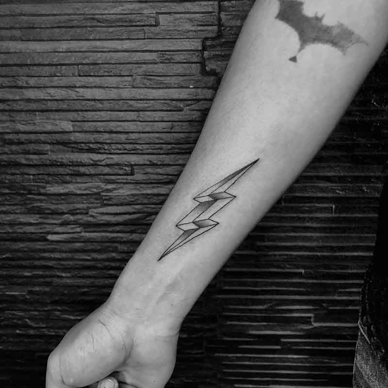 Batman Flash Tattoo 2