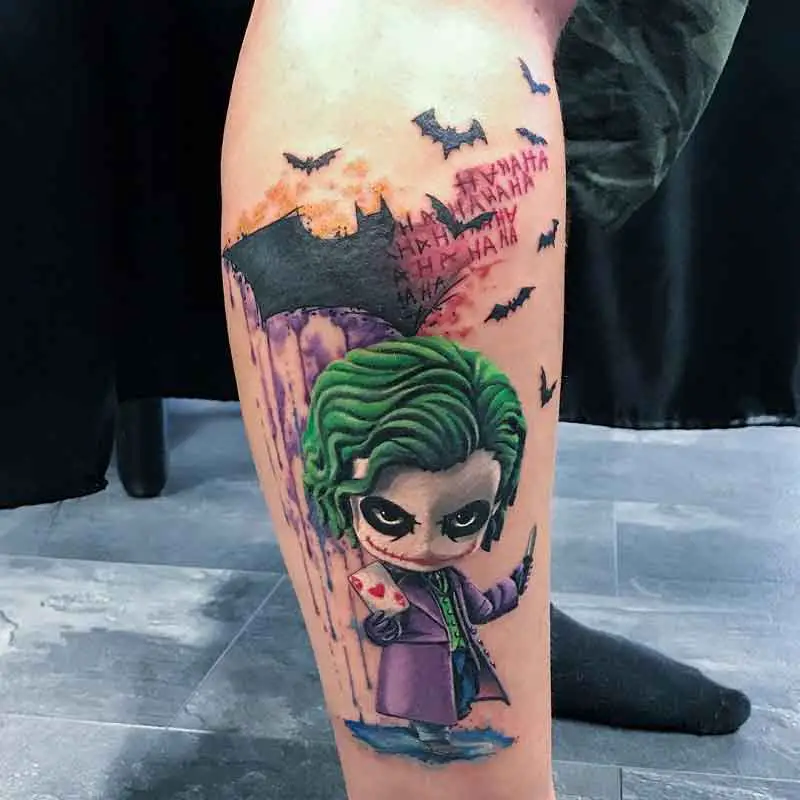 Batman Villains Tattoo 3