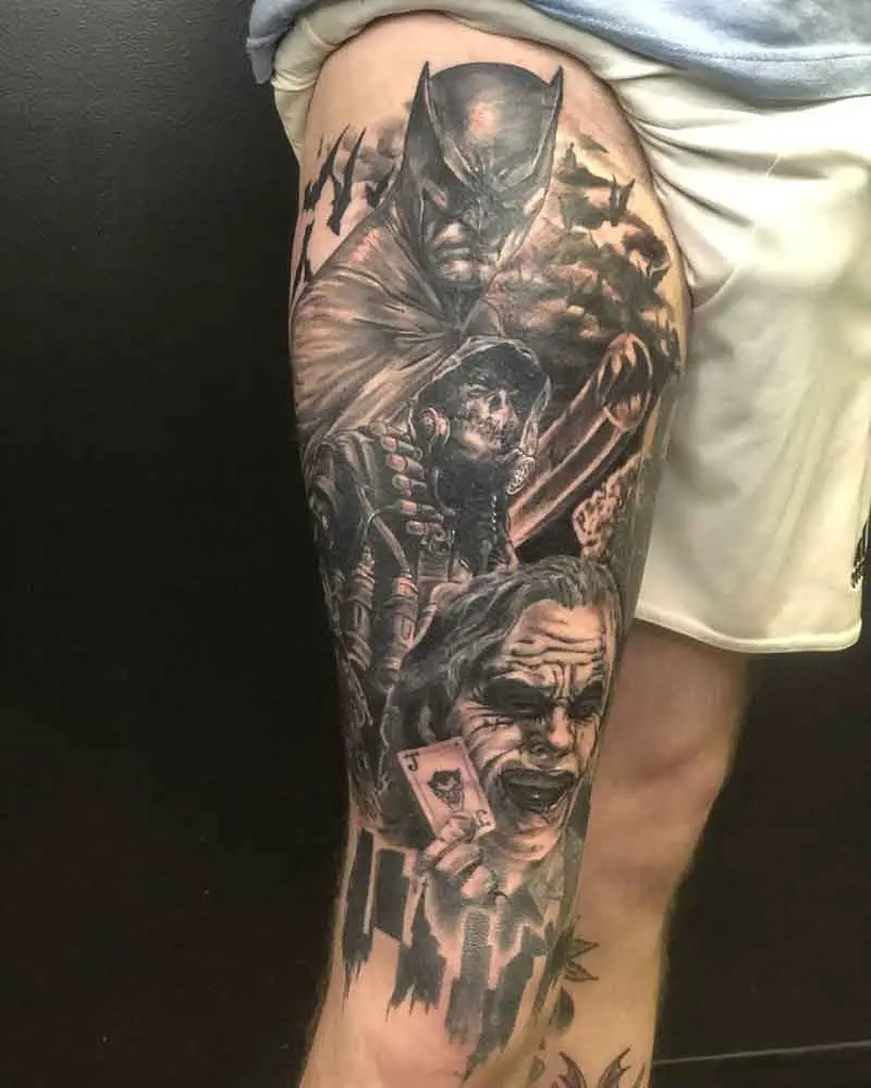 Scarecrow Batman Tattoo 1