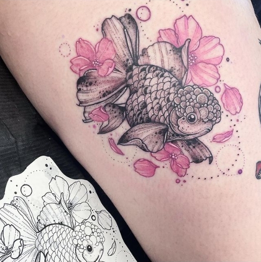 24 Enchanting Cherry Blossom Tattoo Creations – The Daily Worlds