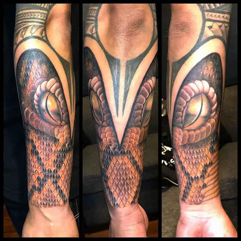 Snake Eyes Tattoo 1