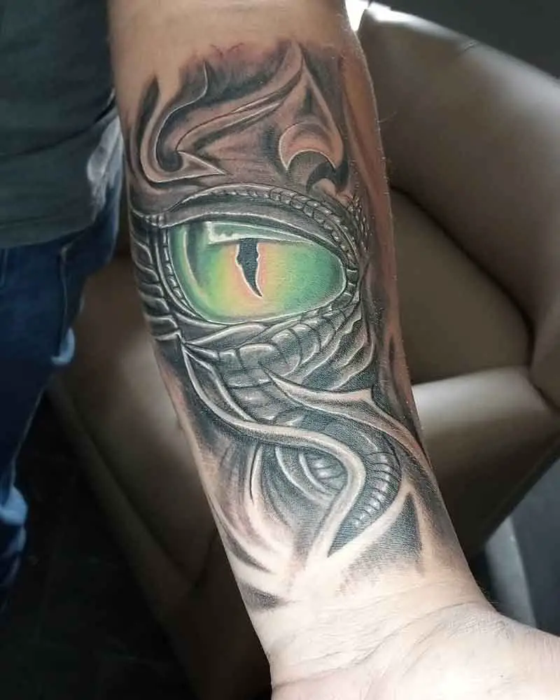 Snake Eyes Tattoo 2