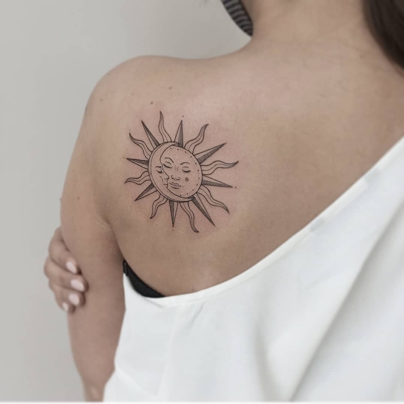 Lucky moon and sun tattoos with hidden meanings – The Daily Worlds