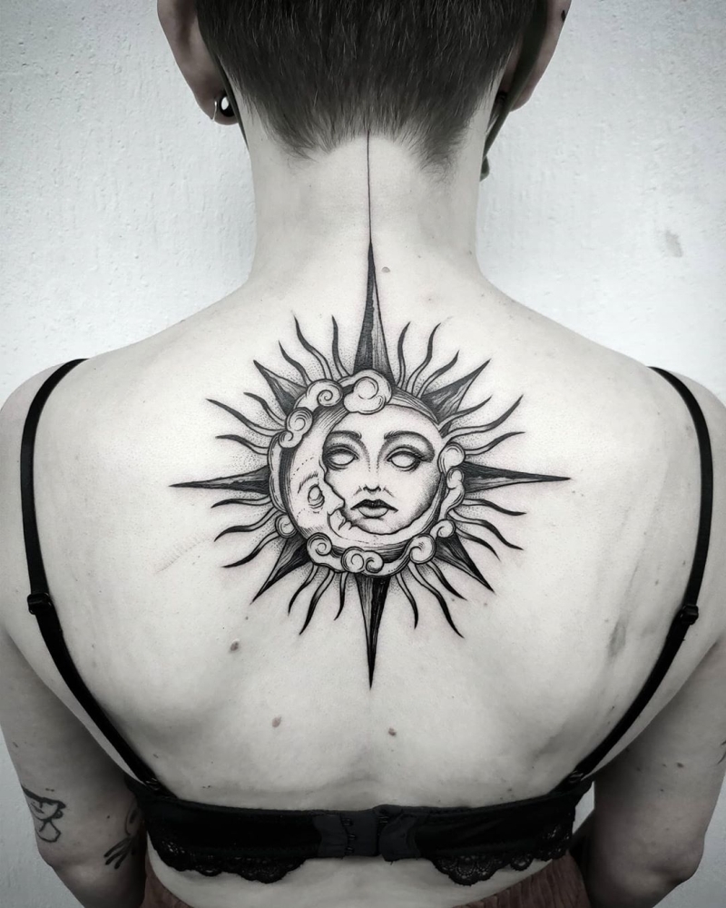 Lucky moon and sun tattoos with hidden meanings – The Daily Worlds