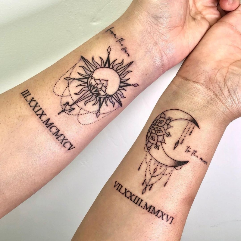 Lucky moon and sun tattoos with hidden meanings – The Daily Worlds