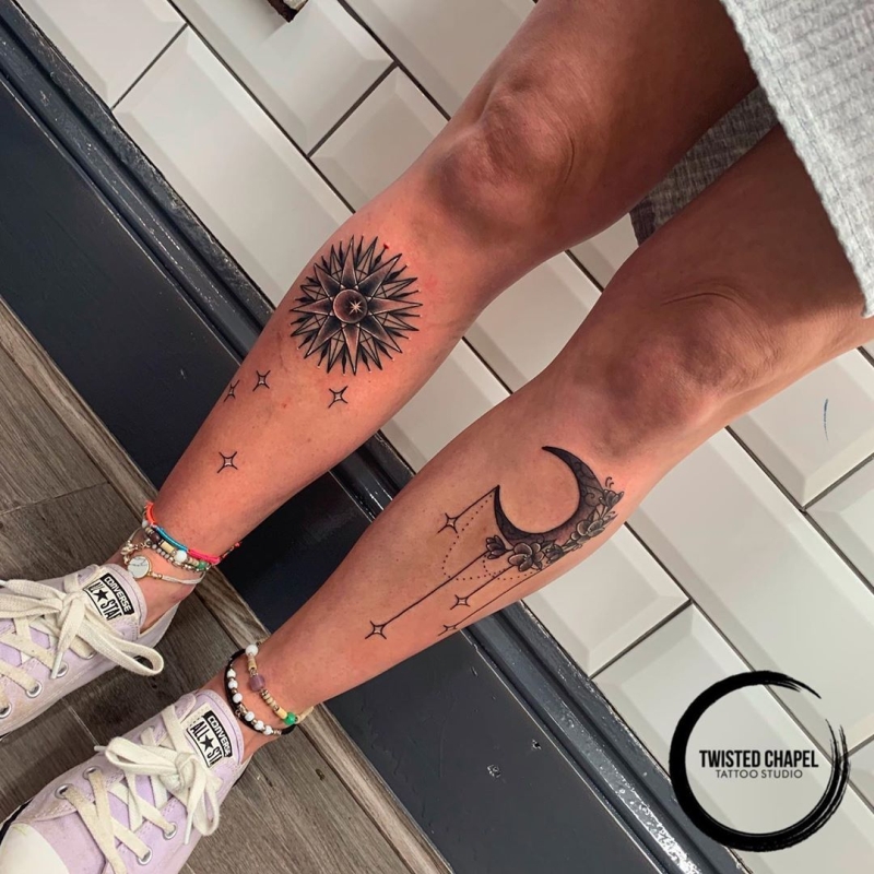 Lucky moon and sun tattoos with hidden meanings – The Daily Worlds