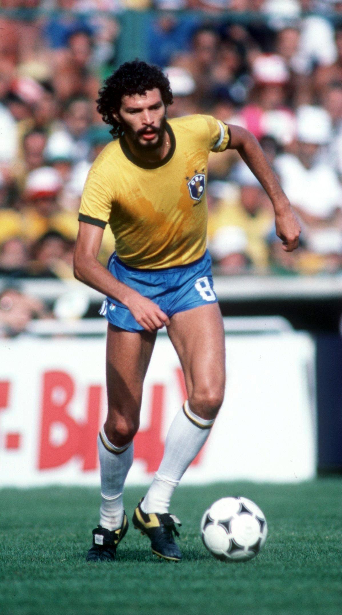 Carlos compared the current Brazil team to the legends of 1982 - led by Socrates who was famed for being a qualified doctor and enjoying smoking as well as his sublime touch