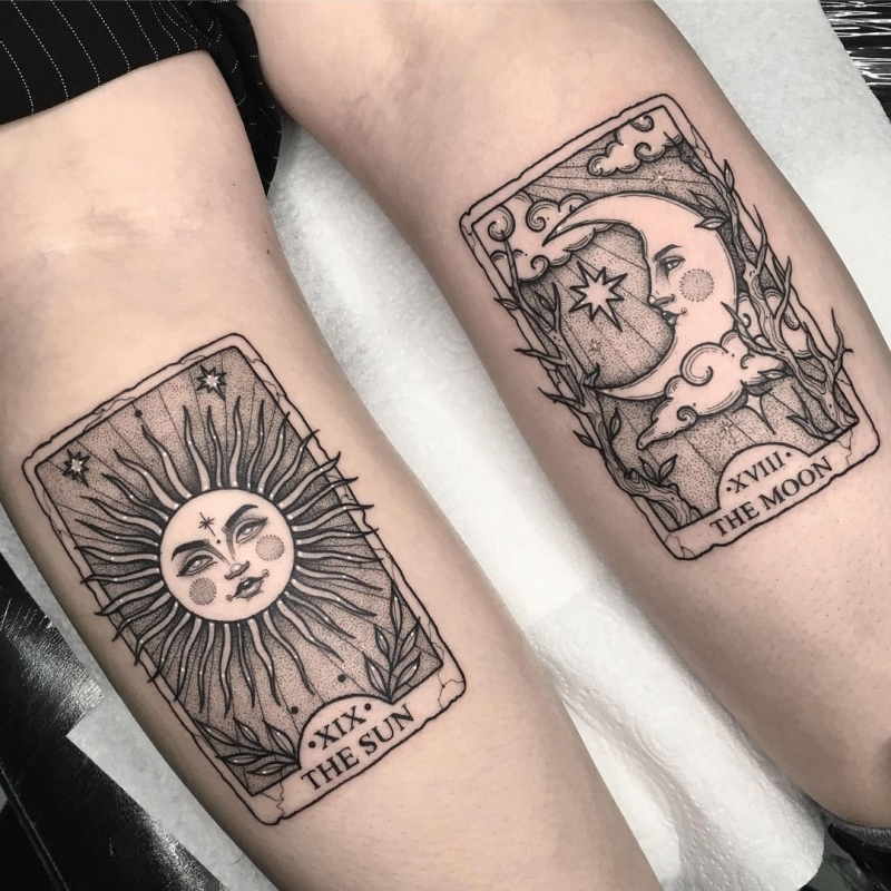 Lucky moon and sun tattoos with hidden meanings – The Daily Worlds