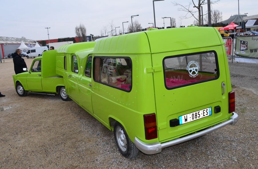 What happens when you have three junked Renault 4 Vans and lots of free time?