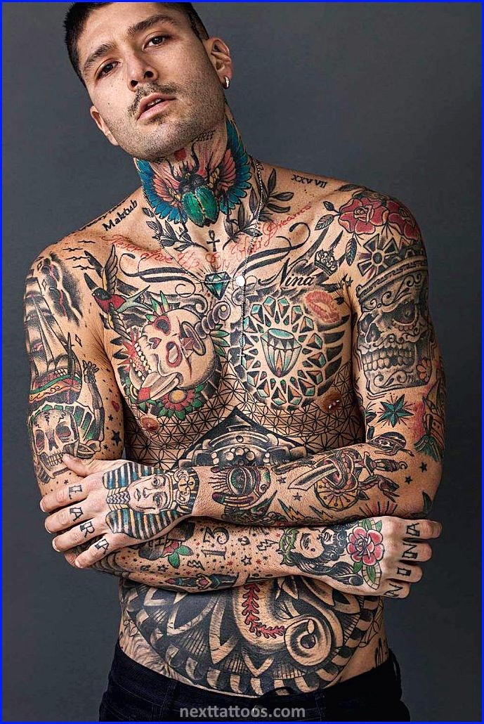 Side Body Tattoos Male