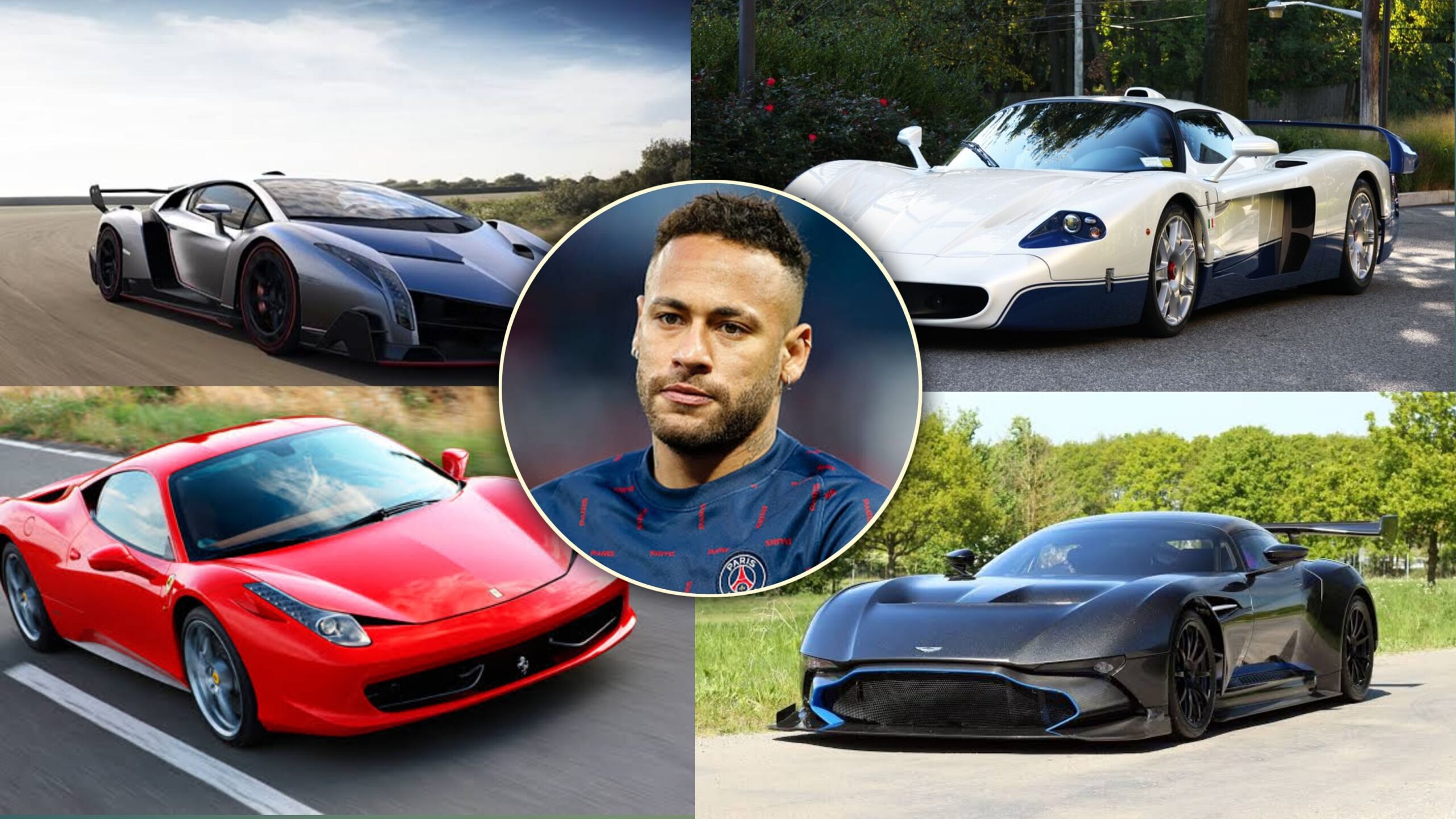 Here Is Neymar Jr's Updated 2023 Car Collection