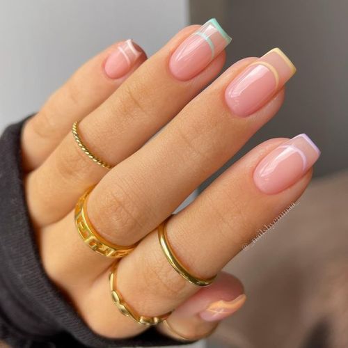 pastel nails