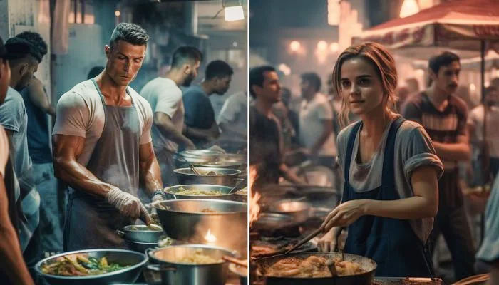 WATCH: Ronaldo, Tom Cruise, others serve Iftar in AI-generated photos