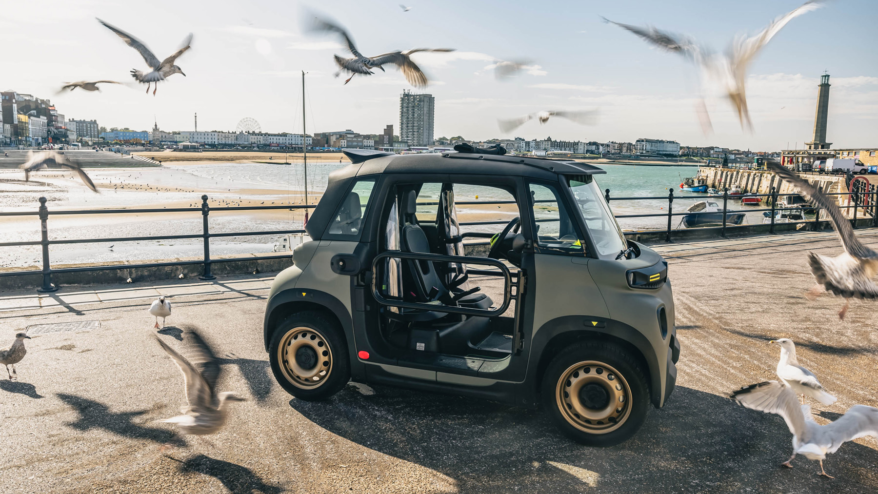 Citroen Ami Buggy electric car driven