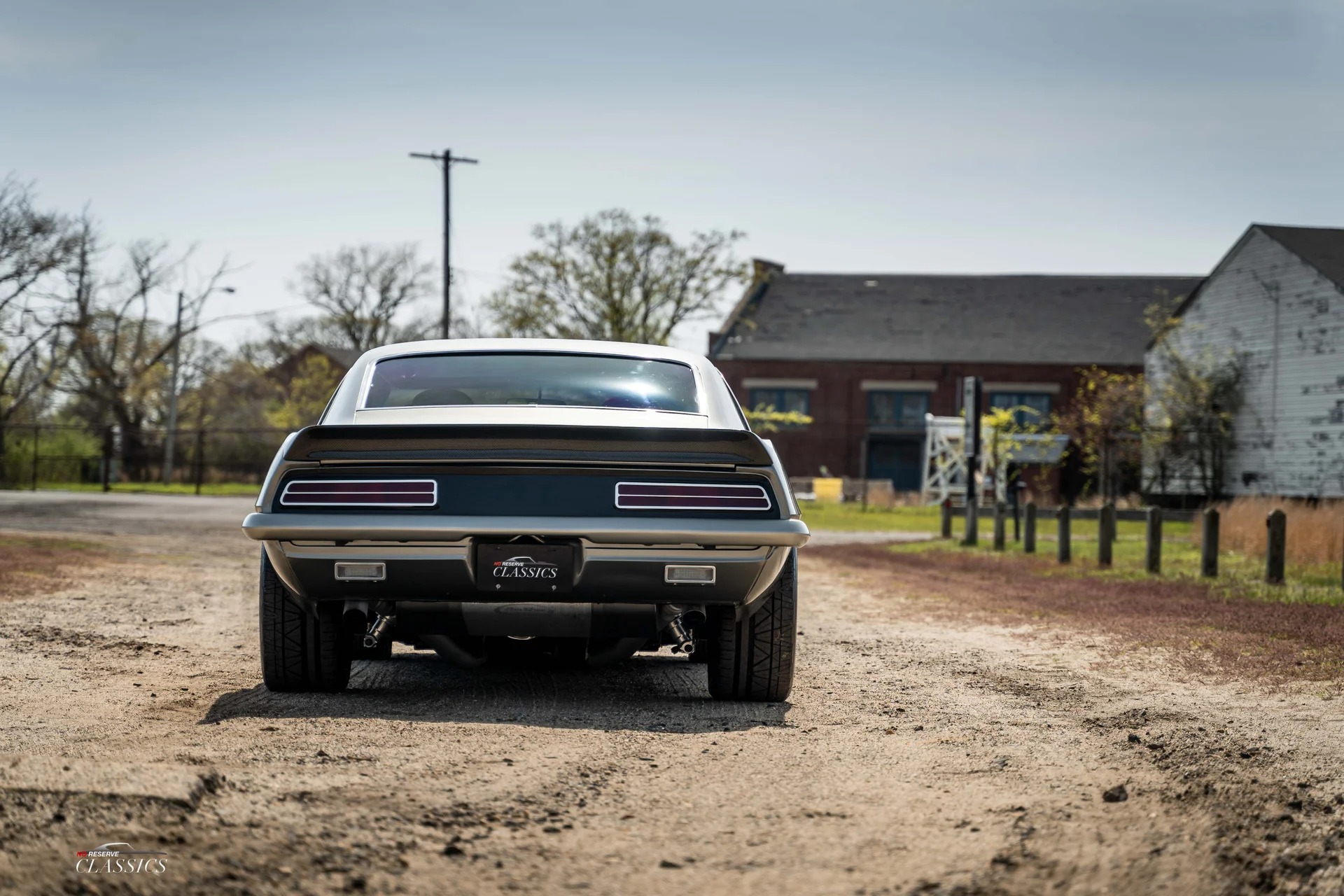 Close-Up Of This Classic 1969 Chevrolet Camaro RS/SS LS3 Pro-Tomotive Masterpiece Is Considered A Testament To Power, Style And Innovation In The Realm Of Classic Cars