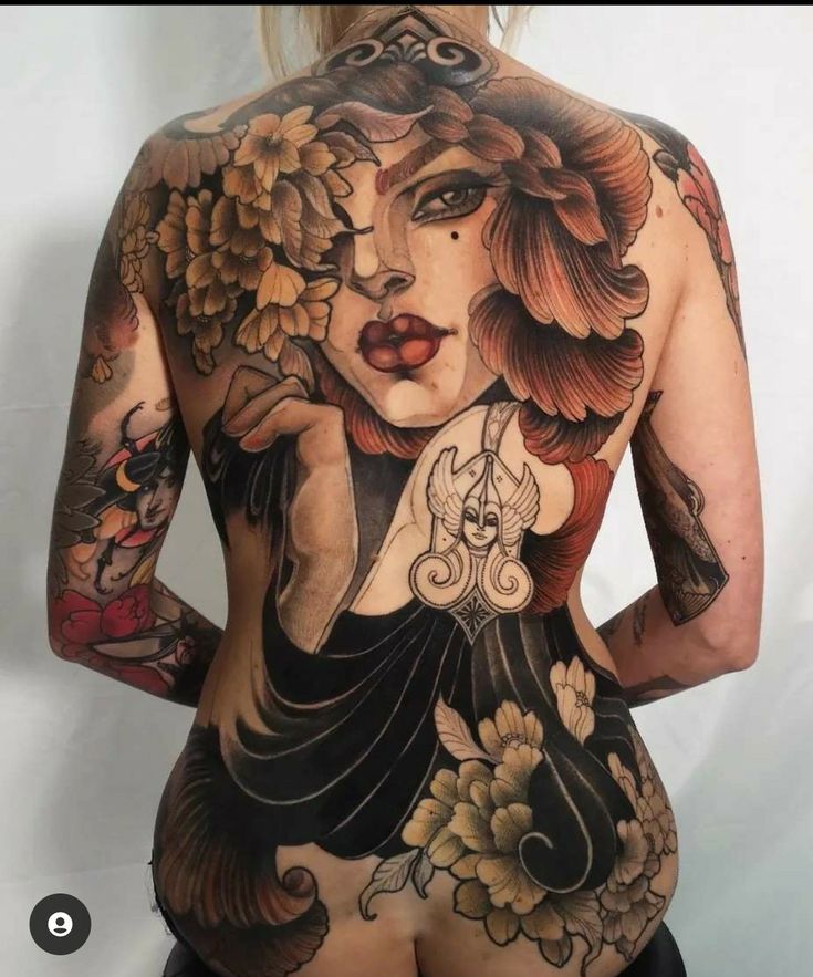 Layout in 2023 | Halloween tattoos, Neo traditional tattoo, Body art tattoos