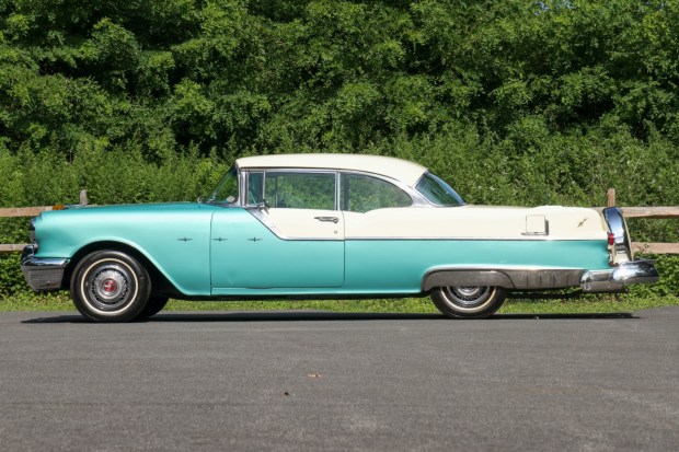 No Reserve: 1955 Pontiac Star Chief Custom Catalina Coupe