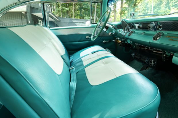 No Reserve: 1955 Pontiac Star Chief Custom Catalina Coupe