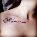 Tattoo in Latin - inscriptions for girls (64 photos) 55 tattoos