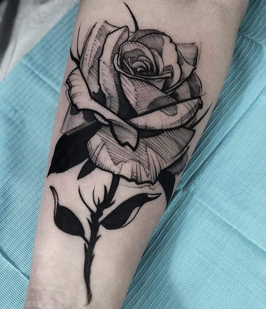 Rose Tattoo Ideas 38