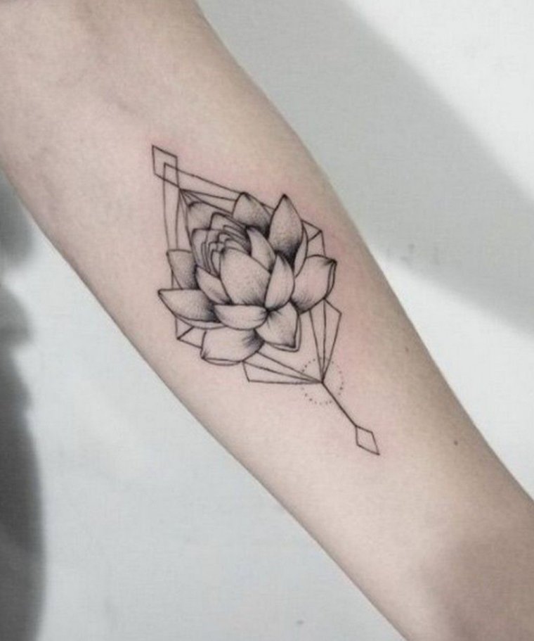 Geometric arm tattoos for girls (39 photos) 3 tattoos