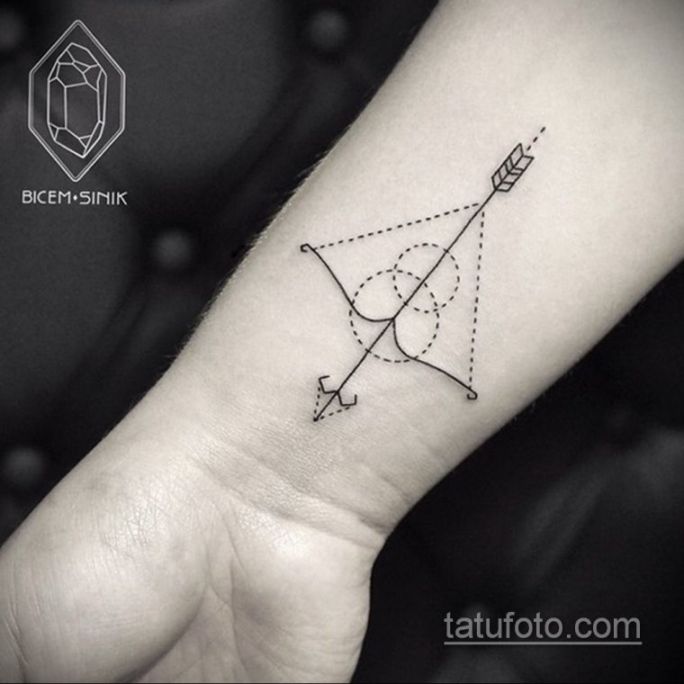 Geometric arm tattoos for girls (39 photos) 38 tattoos