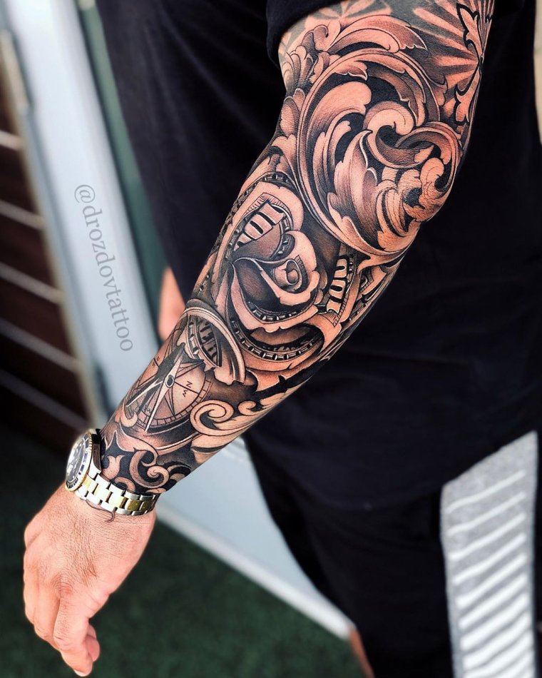 Tattoo sleeves for men