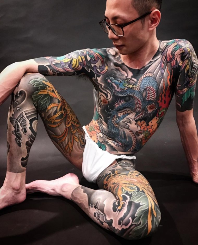 Full body tattoos for men (39 photos) 6 tattoo