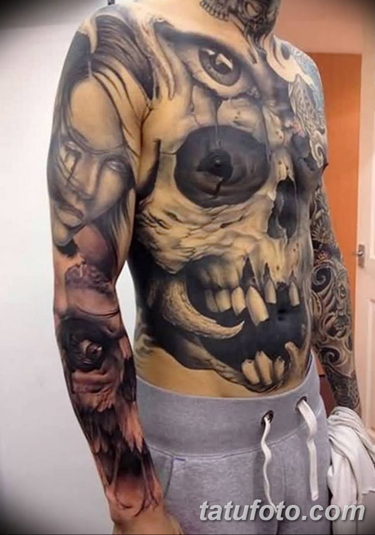 Full body tattoos for men (39 photos) 20 tattoo