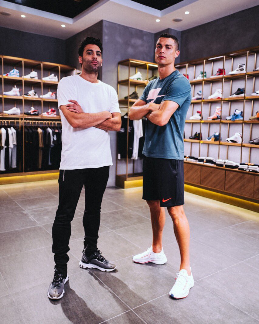 CR7 GOES SNEAKER SHOPPING WITH COMPLEX / X