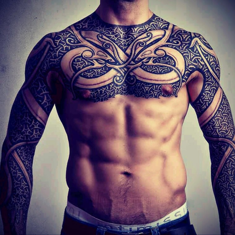 Full body tattoos for men (39 photos) 25 tattoo