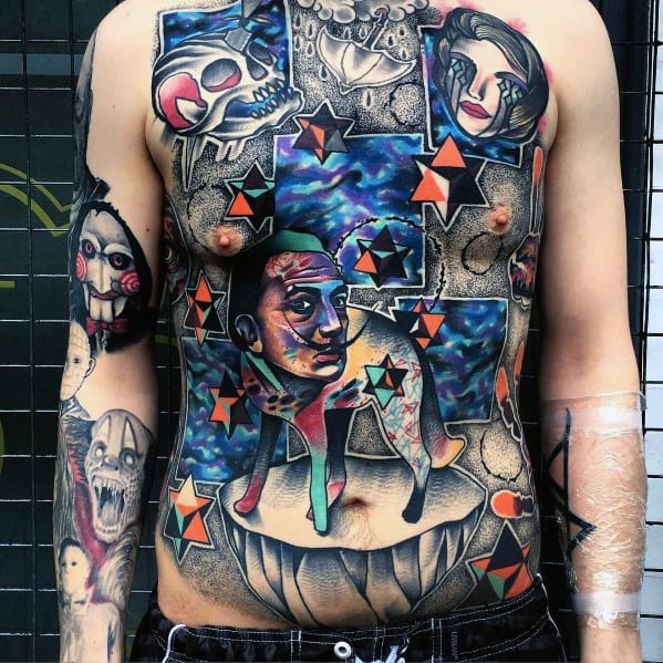 Full body tattoo for men