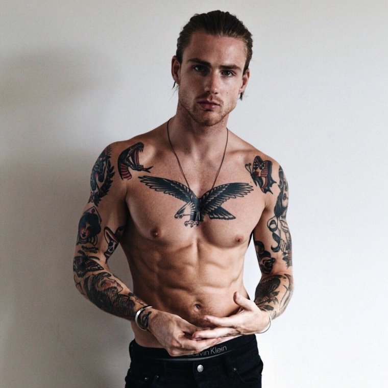 Full body tattoos for men (39 photos) 11 tattoo