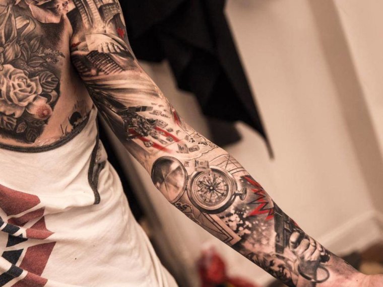 Sleeve tattoo