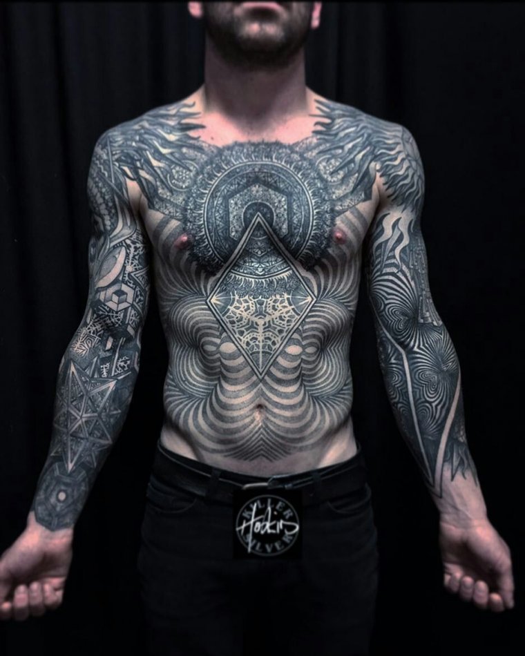 Full body tattoos for men (39 photos) 2 tattoo