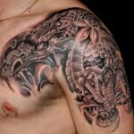  ​​Dragon tattoos on the arm: men's tattoos (32 photos) 7 tattoos