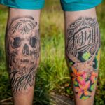  ​​Calf tattoos - men's: selection (35 photos) 4 tattoos