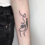  ​​Simple men's tattoos on the arm: sketches and (63 photos) 2 tattoos