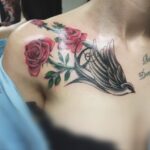  ​​Beautiful tattoos for girls on the collarbone (29 photos) 8 tattoos