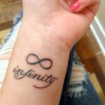  ​​Tattoo for girls - infinity on the wrist (30 photos) 50 tattoos