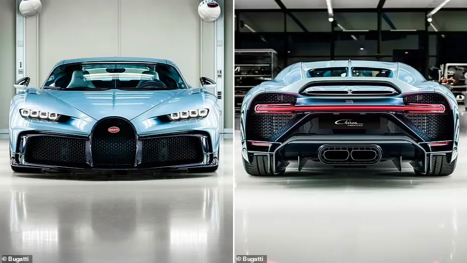 One-off Chiron Profilée makes £8.7million at invite-only event - and it might be the last Bugatti with a 16-cylinder engine - amazingdailynews.com