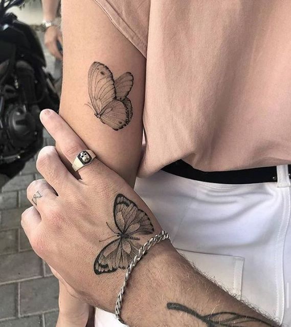 20 Matching Tattoos for Couples Married | Inspirational tattoos, Small tattoo designs, Small hand tattoos