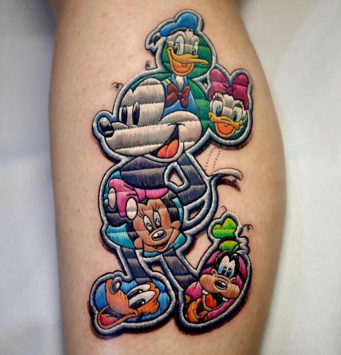 Disney Tattoo By © Terioshi Otto