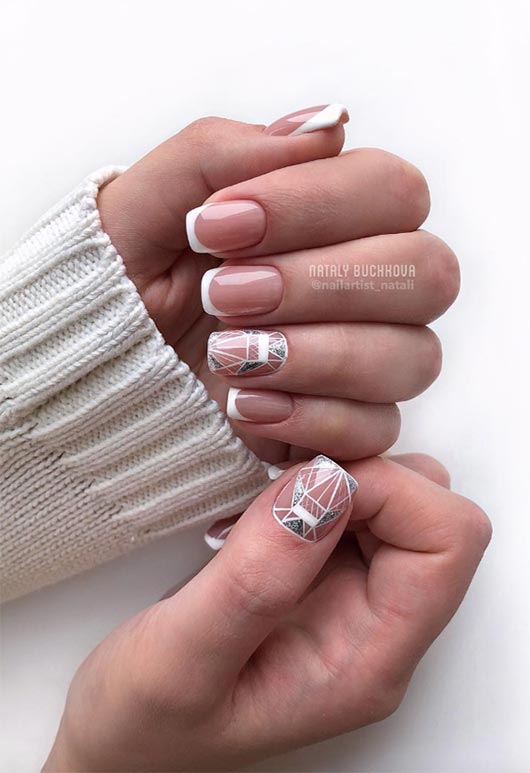 Fresh French Nail Designs: French Manicure Ideas